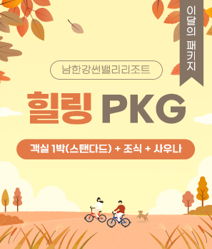 <p>힐링 PKG</p>

