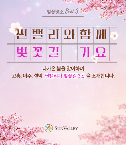<p>봄맞이 벚꽃길안내</p>
